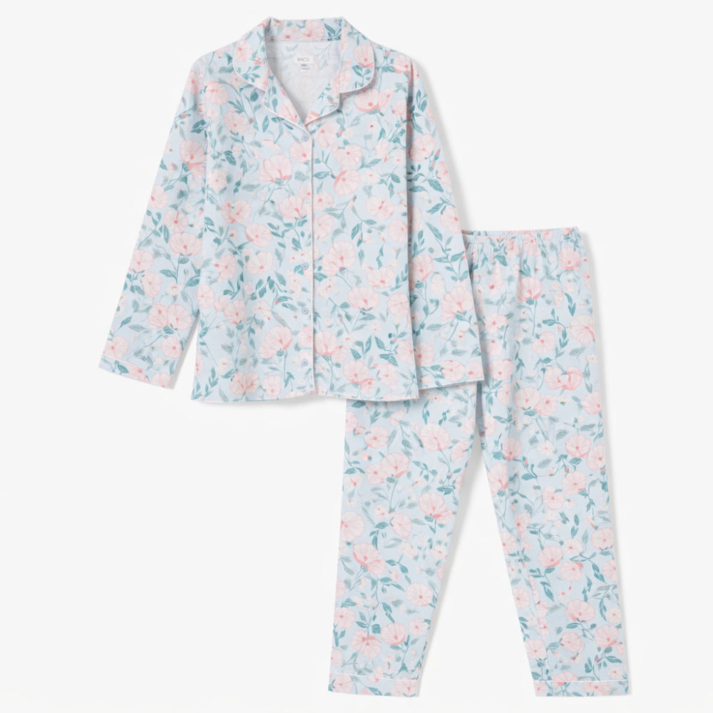 K&Co. Petal Series Flannelette Pyjama Set - Petal Series