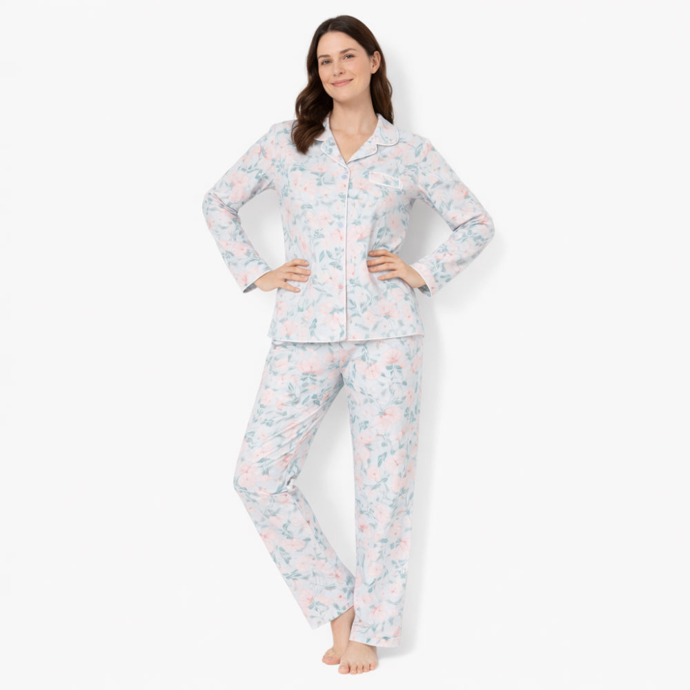 K&Co. Petal Series Flannelette Pyjama Set - Petal Series