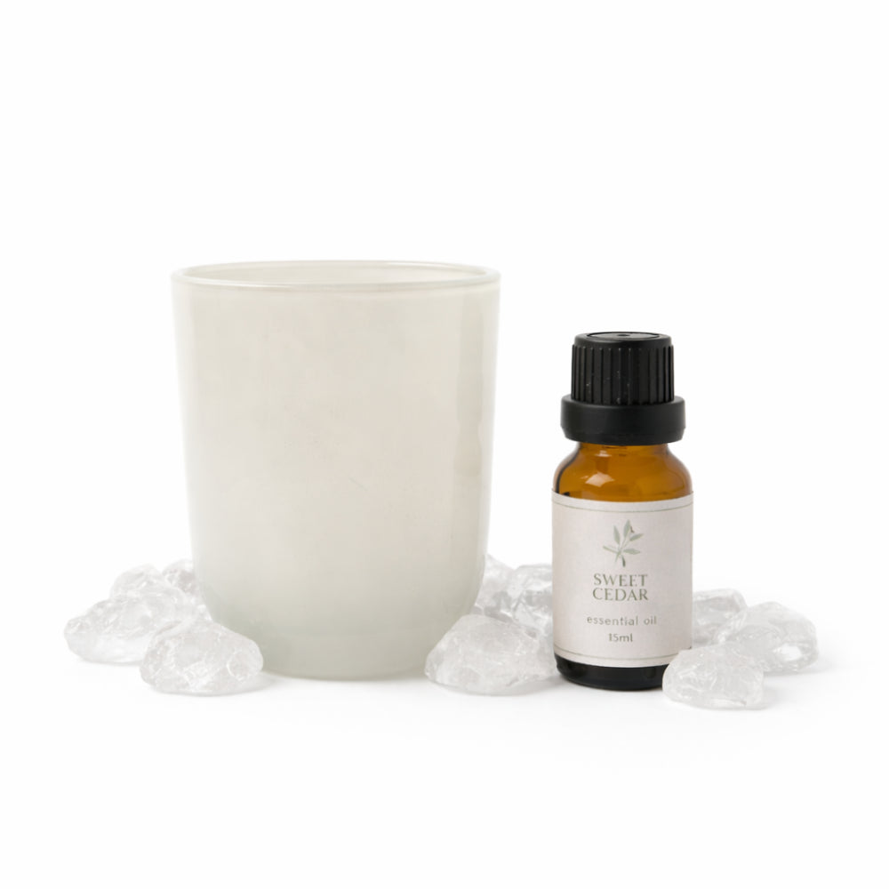 K&Co. Primrose Collection Home Fragrance Set - SWEET CEDAR