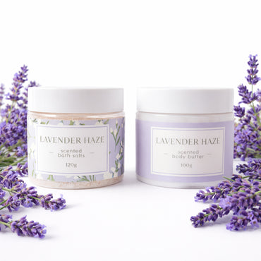 K&Co. Primrose Collection Pamper Set - LAVENDAR