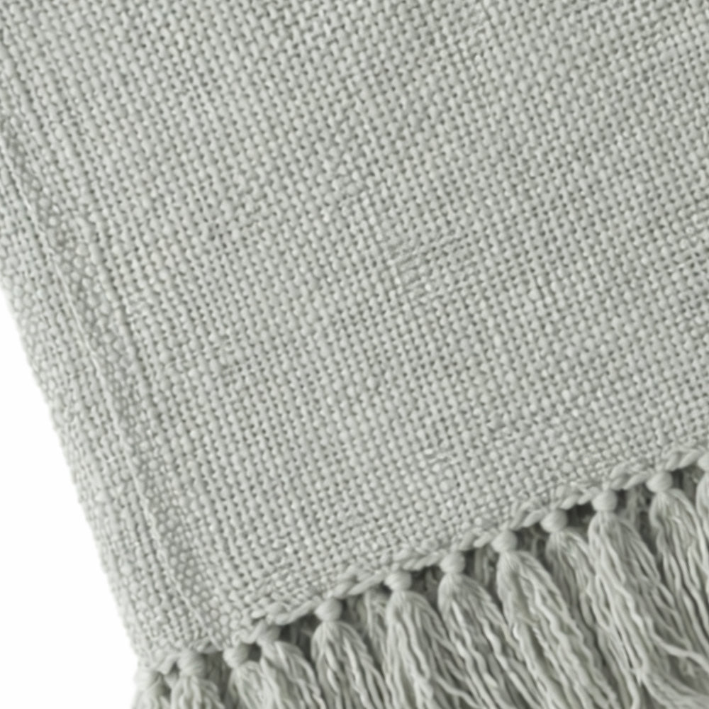 K&Co. Home Series Woven Throw Blanket - SEAFOAM