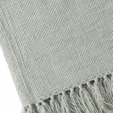 K&Co. Home Series Woven Throw Blanket - SEAFOAM