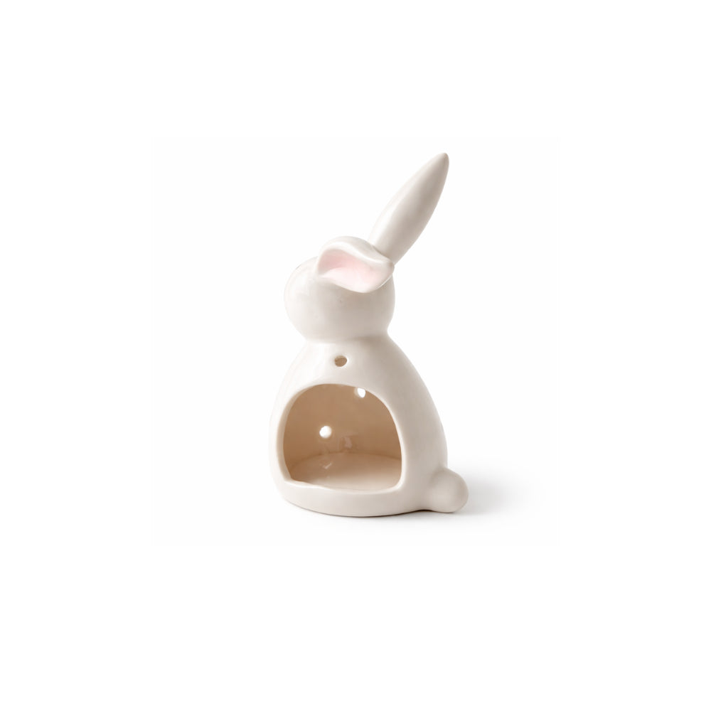 In Bloom Easter Ceramic Ornament Bunny - MEDIUM