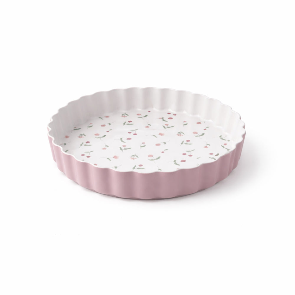 K&Co. Rhubarb Quiche Dish - BLOSSOM BUDS