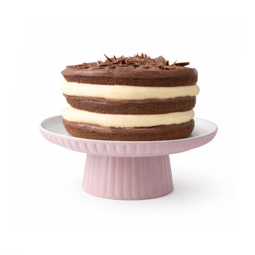 K&Co. Rhubarb Cake Stand Large - BLUSH