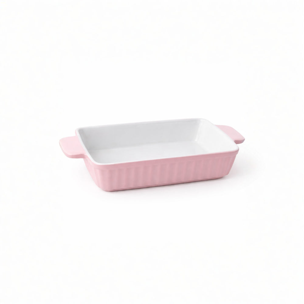 K&Co. Rhubarb Baking Dish Small - BLUSH