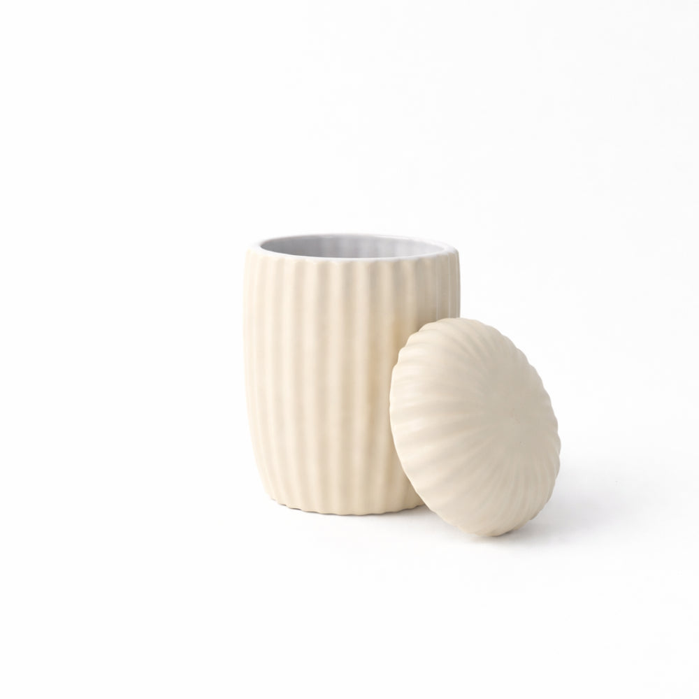 K&Co. Rhubarb Cannister - CREAM