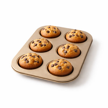 K&Co. Rhubarb 6 cup Muffin Tray