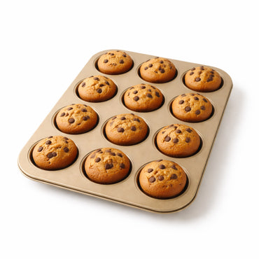 K&Co. Rhubarb 12 cup Muffin Tray