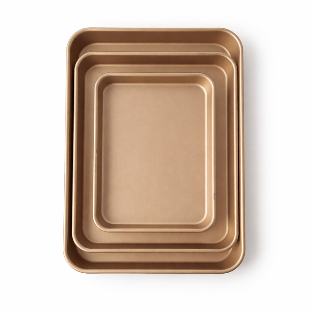 K&Co. Rhubarb Baking Tray 3pc Pack