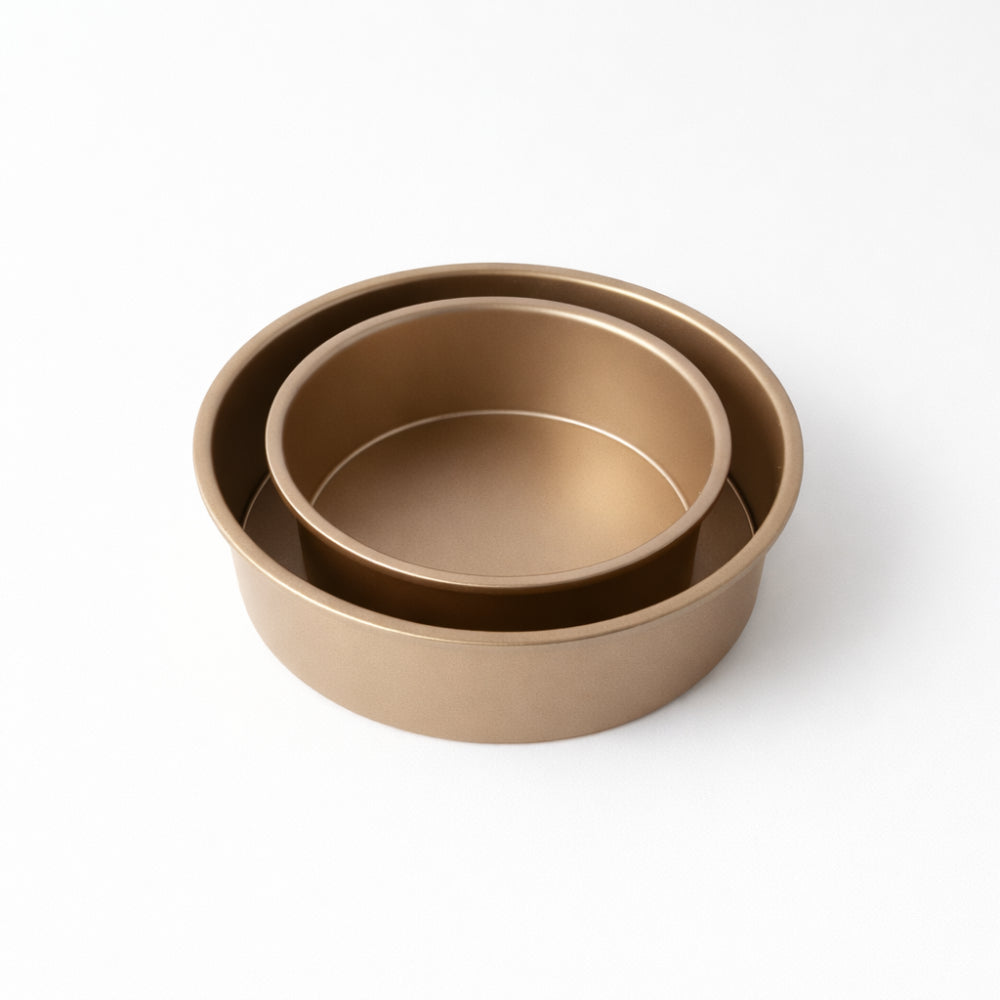 K&Co. Rhubarb Round Cake Tin 2pk