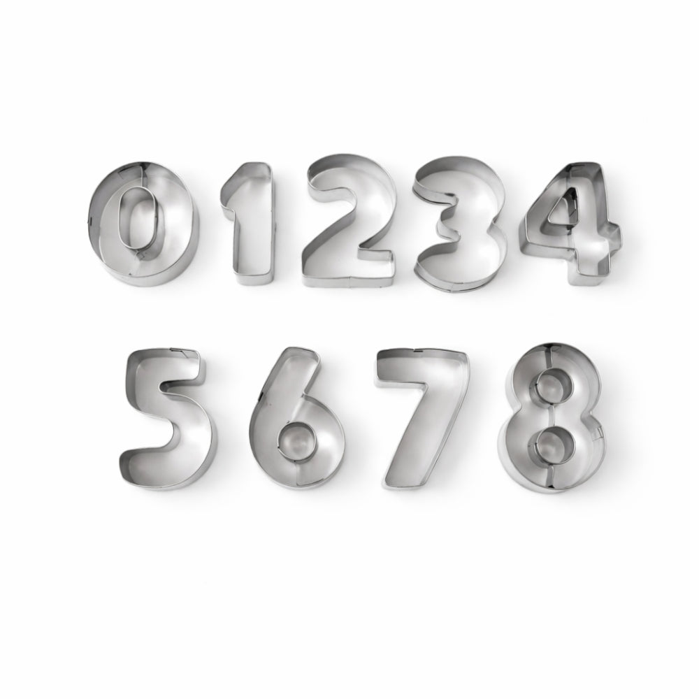 K&Co. Rhubarb Cookie Cutters Numbers