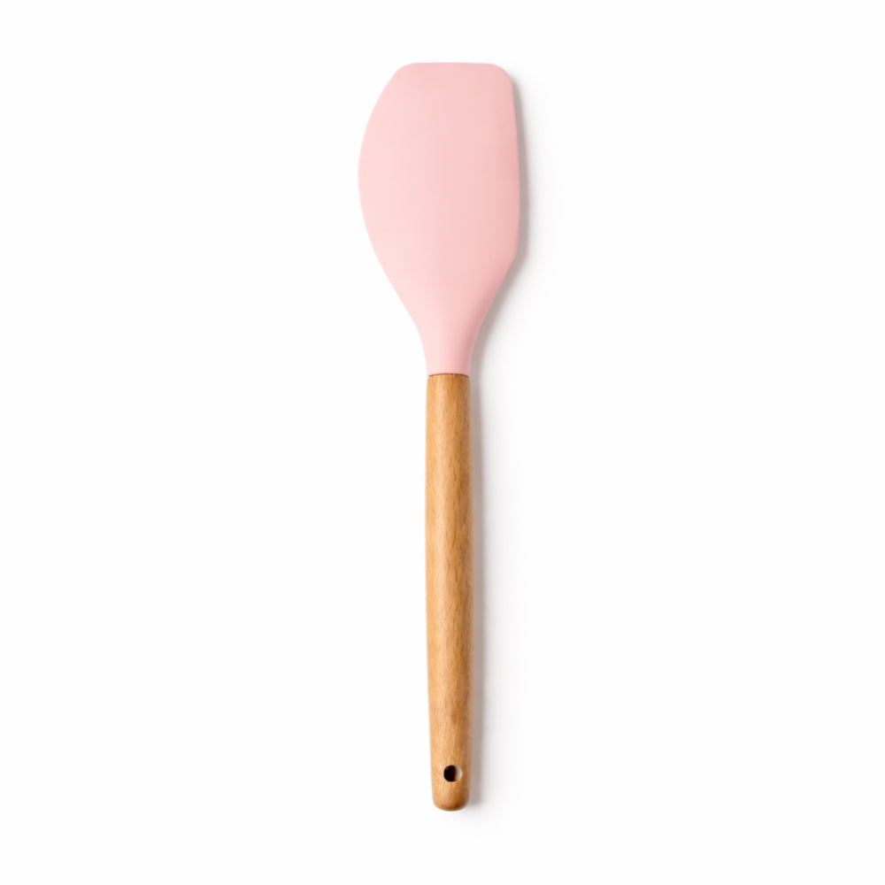 K&Co. Rhubarb Silicone Spatula - PINK
