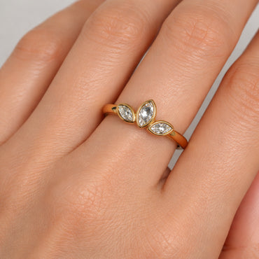 K&Co. Signature Jewellery Tiana Ring - GOLD