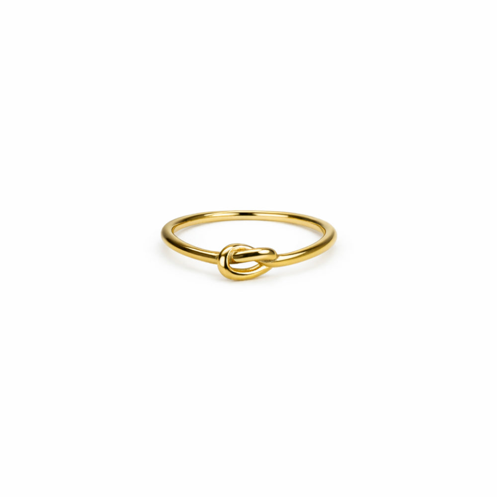 K&Co. Signature Jewellery Kiara Knot Ring - GOLD