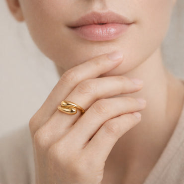 K&Co. Signature Jewellery Kenna Ring - GOLD