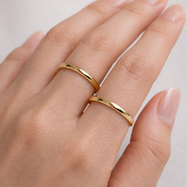 K&Co. Signature Jewellery Amy Ring Set - GOLD