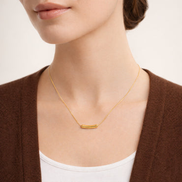 K&Co. Signature Jewellery Kenna Bead Necklace - GOLD