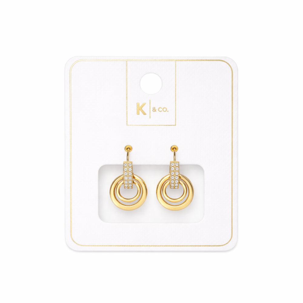 K&Co. Signature Jewellery Nala Earrings - GOLD