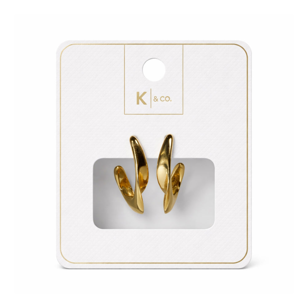 K&Co. Signature Jewellery Quinnie Earrings - GOLD