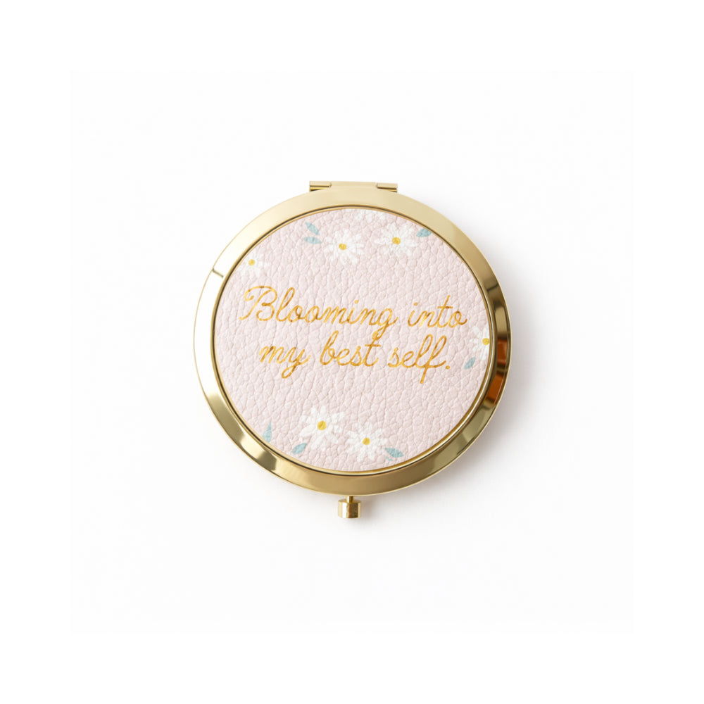 K&Co. Petal Series Pocket Mirror - BLOOMING