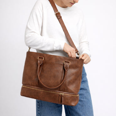 K&Co. Journey Collection Travel Tote Bag - TAN