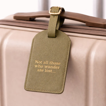 K&Co. Journey Collection Luggage Tag - KHAKI