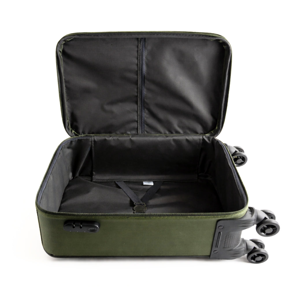 K&Co. Journey Collection Carry On Suitcase 20 inch - KHAKI