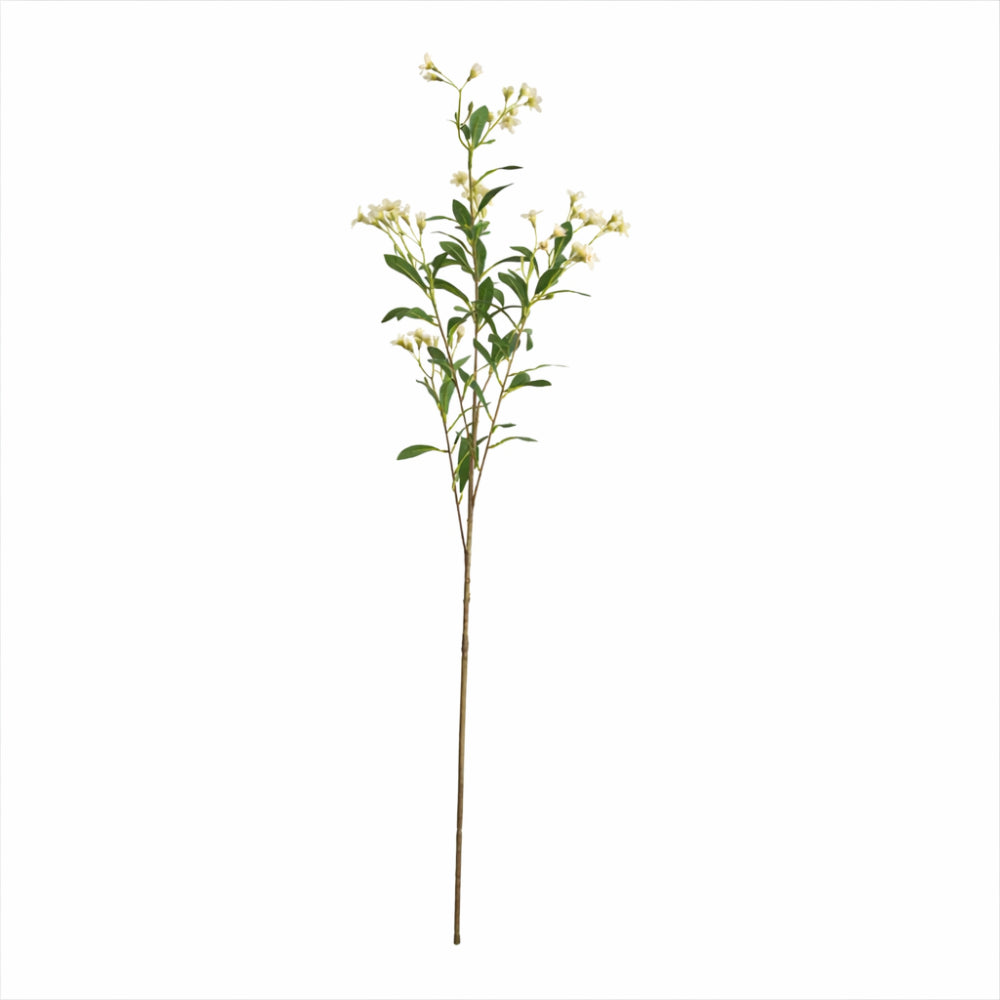 Lake House Collection Stem Wax Flower - WHITE
