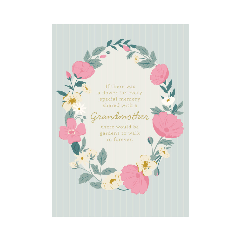 Greeting Card - WREATH GRANDMOTHER