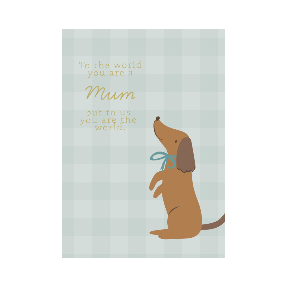 Greeting Card - HAPPY PUP