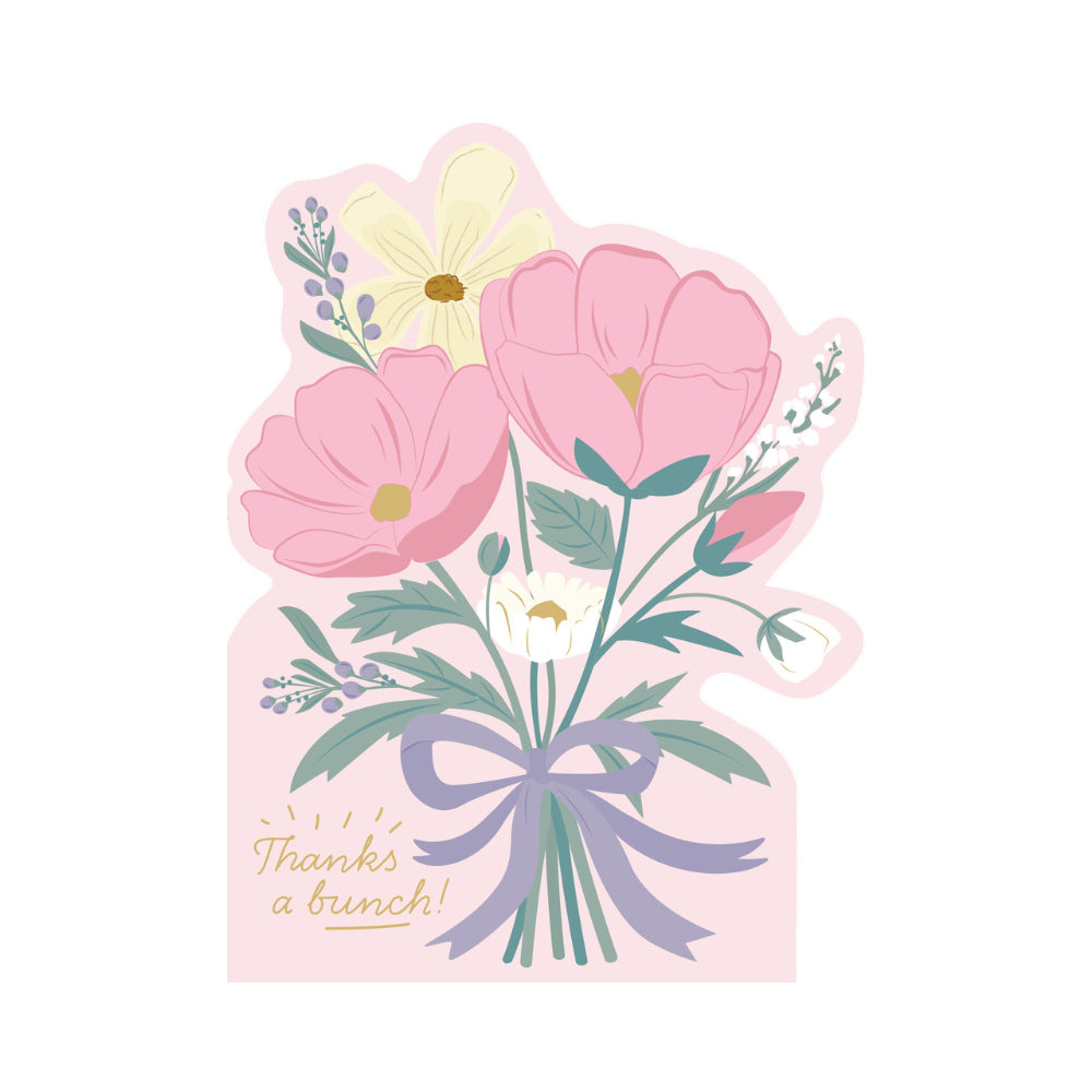 Greeting Card - THANKS A BUNCH