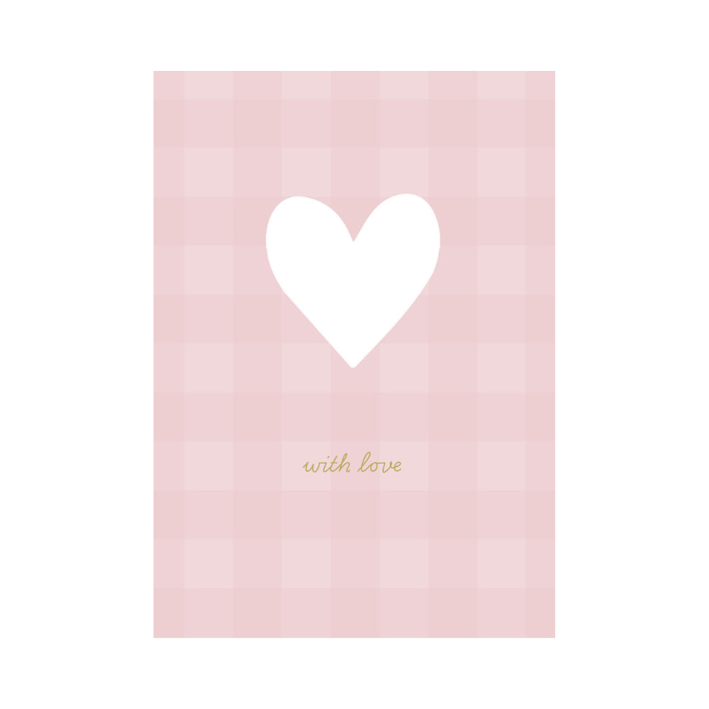 Greeting Card Mother's Day - HUGS & KISSES