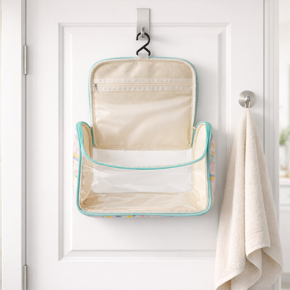 The Daisy Edit Large Makeup Bag - GOOD VIBES