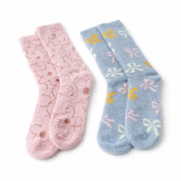The Daisy Edit 2pk Sleep Socks - BLOOM