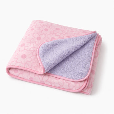 The Daisy Edit Plush Blanket - BLOOM