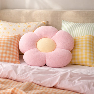 The Daisy Edit Shaped Cushion - FLOWER