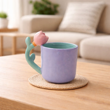 The Daisy Edit Shaped Mug - FLOWER