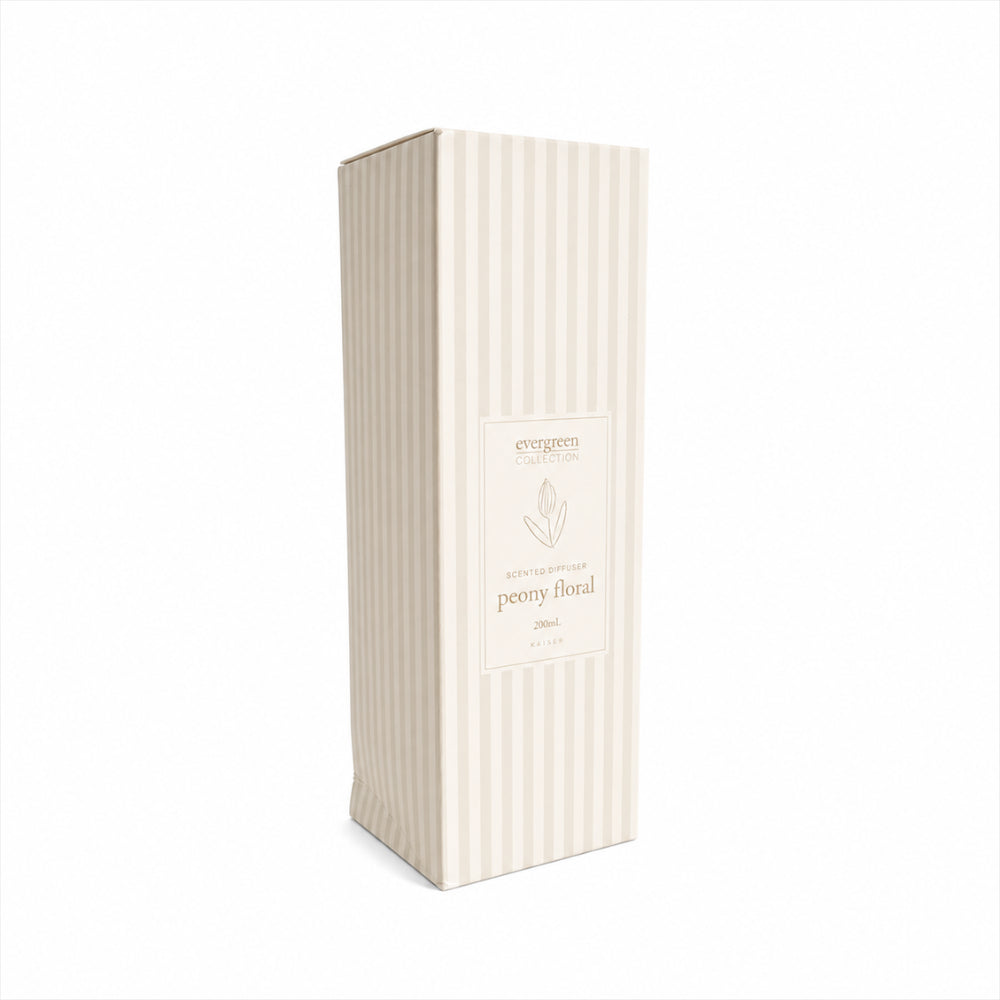 Evergreen Collection 200ml Diffuser - PEONY FLORAL
