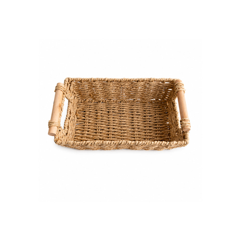Evergreen Collection Woven Tray