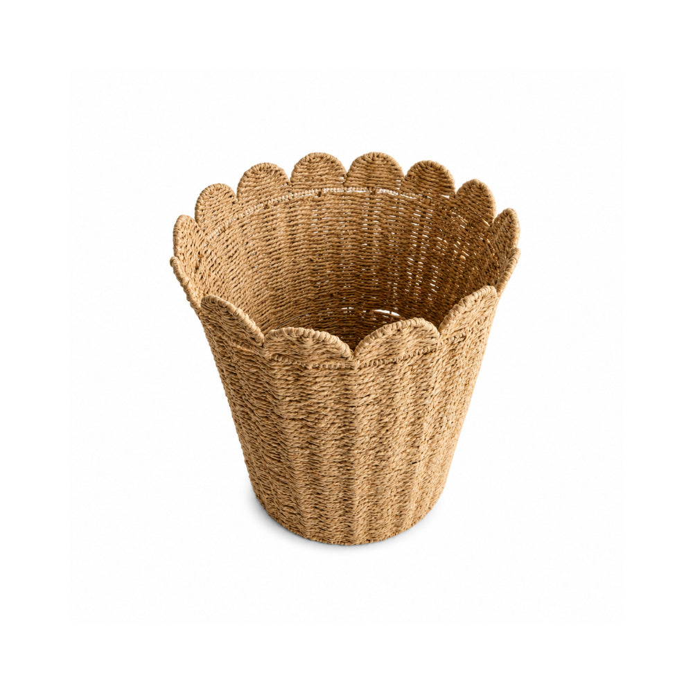 Evergreen Collection Woven Laundry Hamper