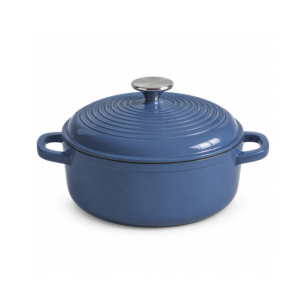 K&Co. Chef Series Cast Iron Dutch Oven 25cm - SLATE