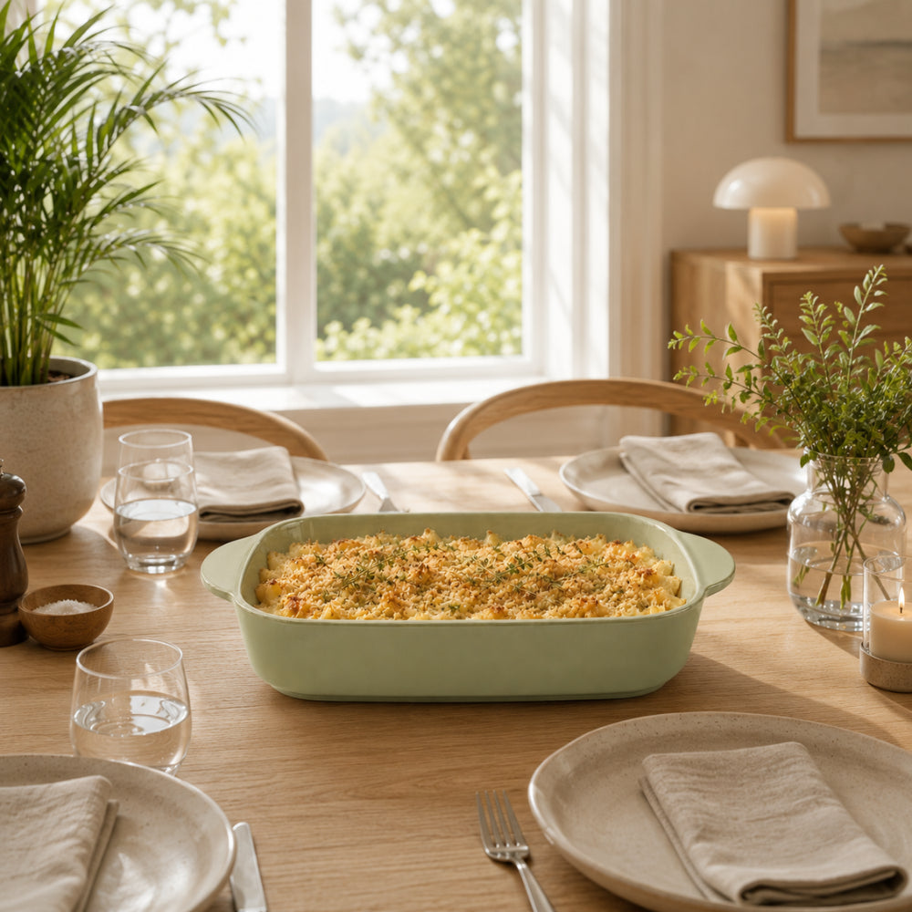 K&Co. Chef Series Ceramic Baking Dish Large - SAGE