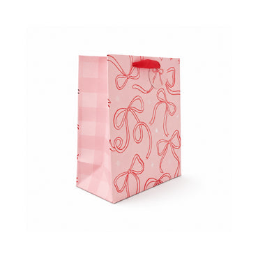 Christmas Small Gift Bag - BOWS