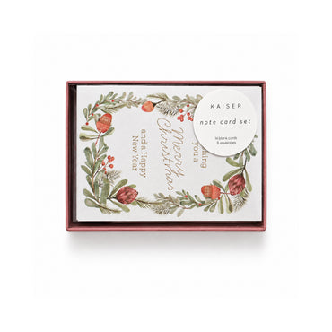 Christmas Notecard Set - WREATH