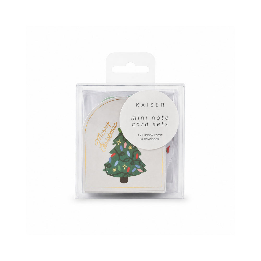Christmas MiniChristmas Notecard Set - HO HO HO