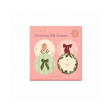 Christmas Wrap Stickers - BERRY FLORA