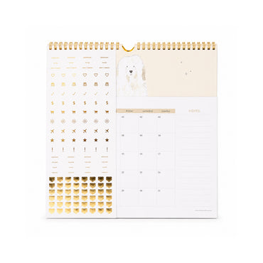 2027 Pocket Square Spiral Calendar - POOCH