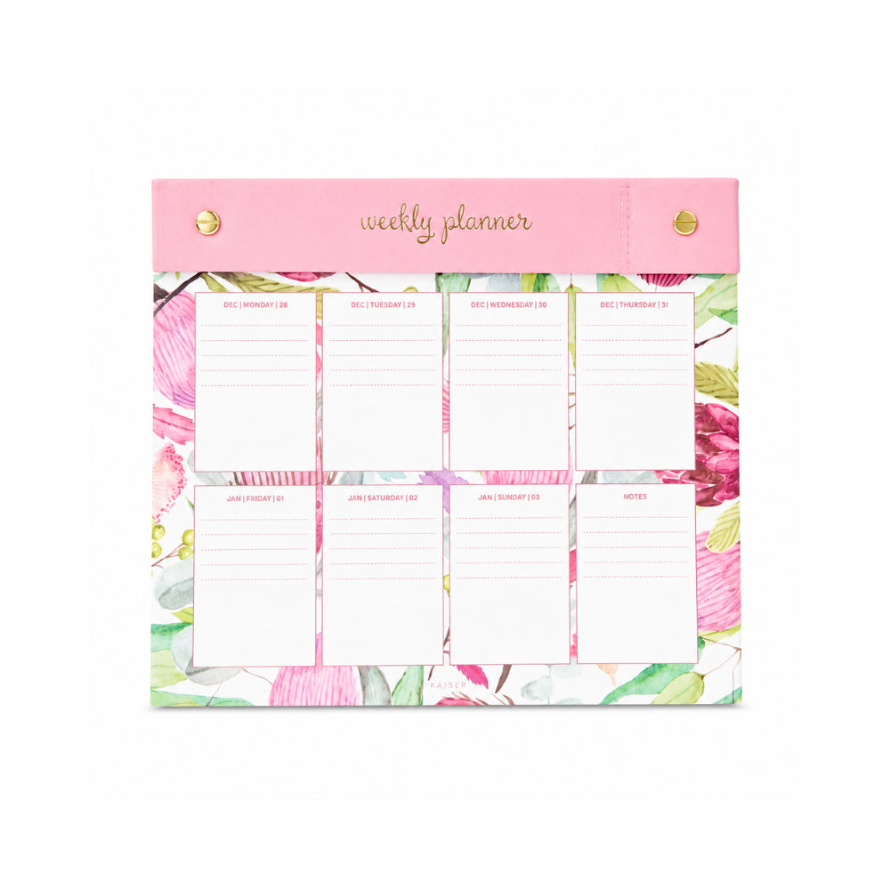 2027 Medium Weekly Desk Planner- EUCALYPTUS