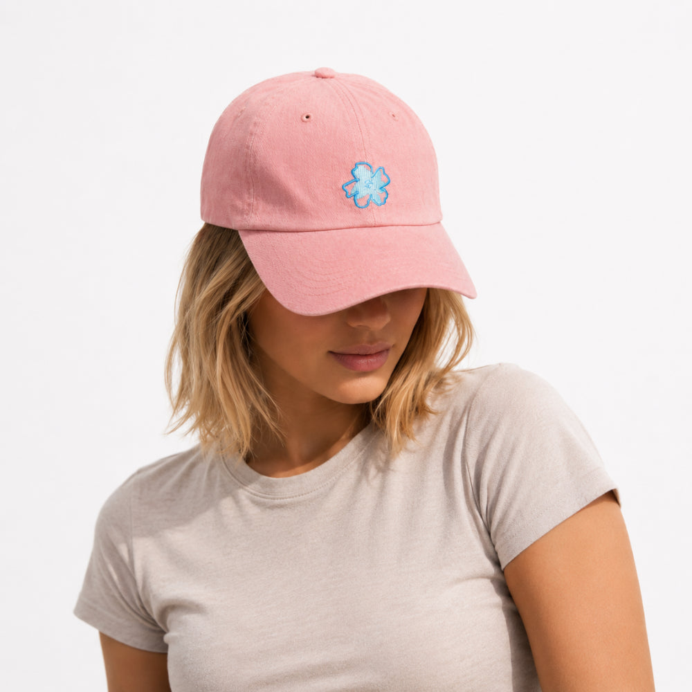 K&Co. Sunset Spritz Series Denim Cap - PINK